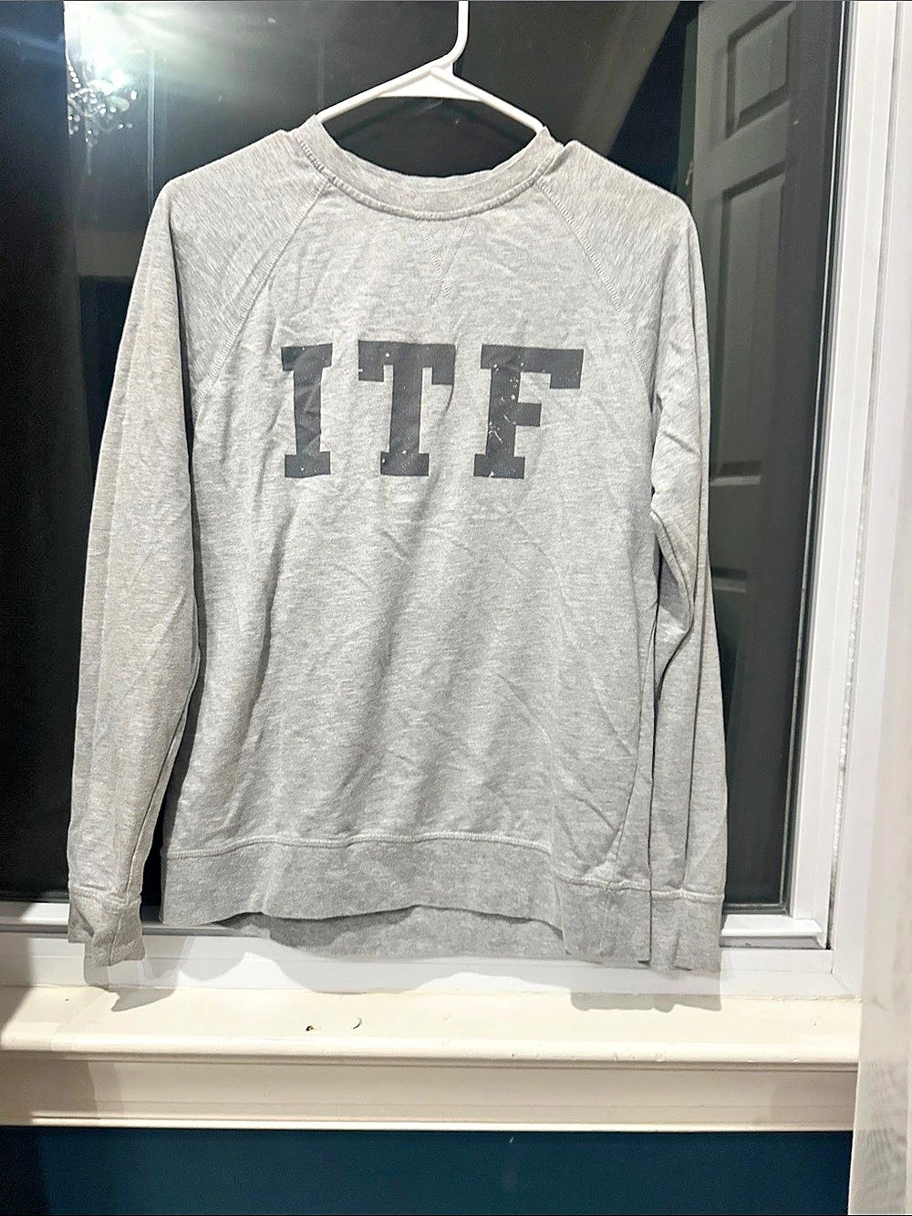 Next Level Gray Crewneck Sweatshirt Size Small